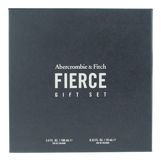 Abercrombie & Fitch Fierce Gift Set: Eau De Cologne 100ml Eau De Cologne 10ml 2 Piece
