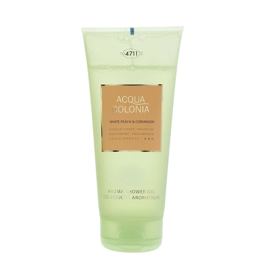 4711 Acqua Colonia White Peach & Coriander Shower Gel 200ml