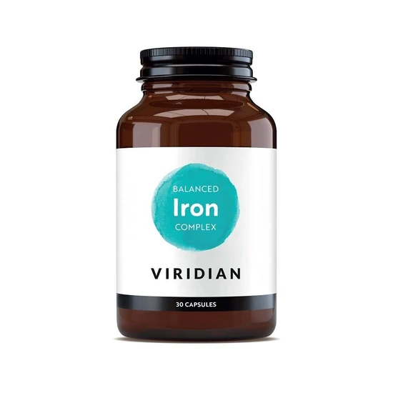Viridian Balanced Iron Complex Capsules 30 Capsules