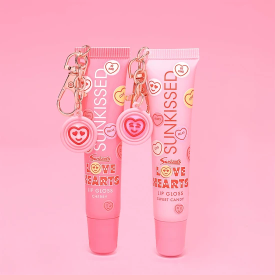Sunkissed Love Hearts Lip Gloss 16ml