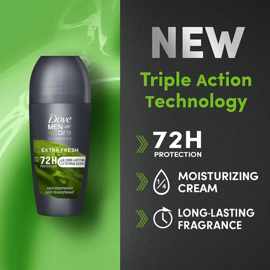 Dove Men Care Extra Fresh 72h Anti-Perspirant Roll-On 50ml