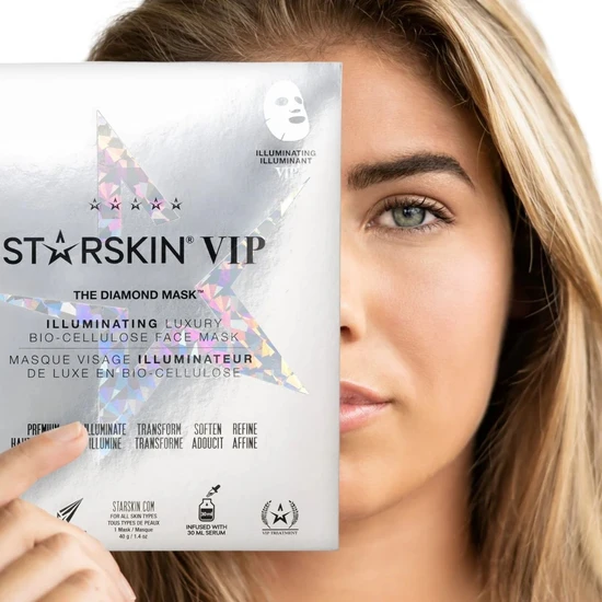 STARSKIN The Diamond Mask VIP Illuminating Face Mask