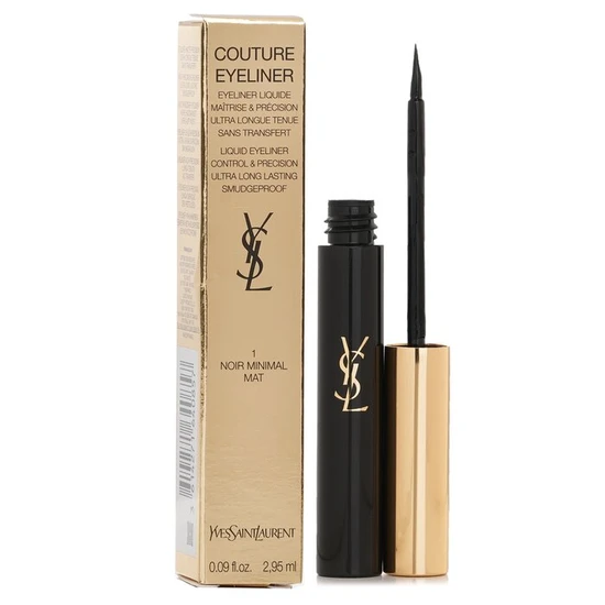 Yves Saint Laurent Couture Liquid Eyeliner 1 Noir Minimal Mat