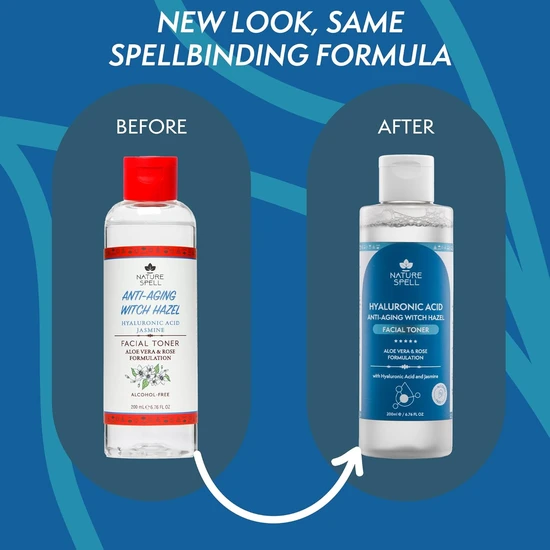 Nature Spell Anti Ageing Witch Hazel Facial Toner 200ml