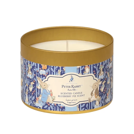 Peter Rabbit Blueberry Pie Tin Candle