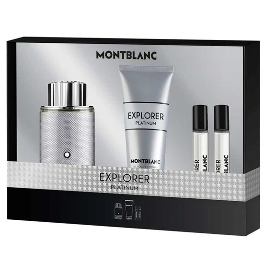 Montblanc Explorer Platinum Eau De Parfum + Shower Gel 60ml + 100ml
