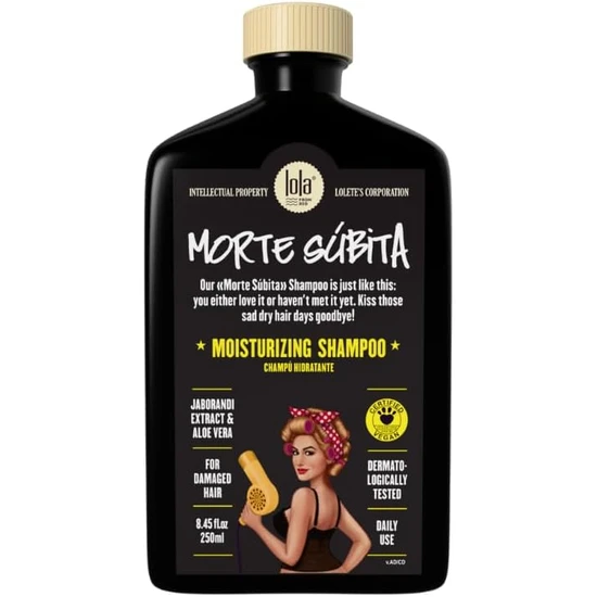 Lola Morte Subita Sudden Death Moisturising Shampoo 250ml