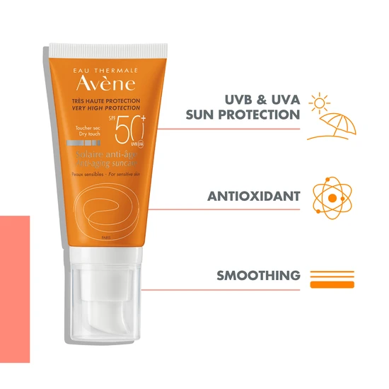 Avène Anti-Ageing Sunscreen SPF 50+ Very High Protection 50ml