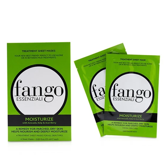 Borghese Fango Essenziali Moisturising Treatment Sheet Mask 4 x 25ml