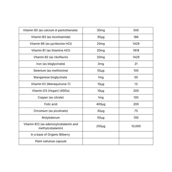 Viridian Brain Support Multi Capsules 60 Capsules