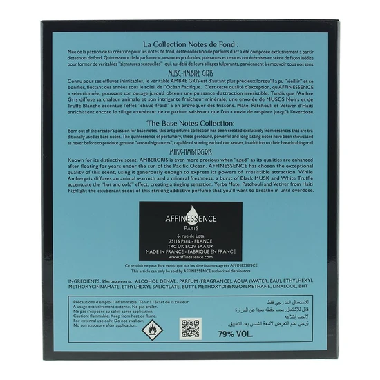 Affinessence Musc Ambre Gris Eau De Parfum 50ml