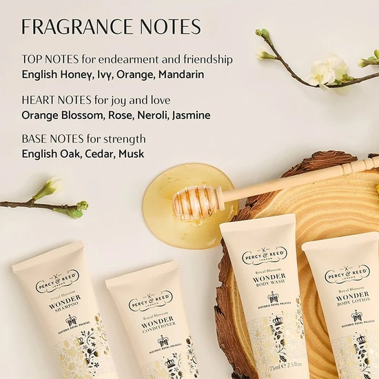 Percy & Reed Royal Blossom Hair & Body Wonders Collection