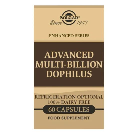 Solgar Advanced Multi-Billion Dophilus Vegicaps 60 Vegicaps