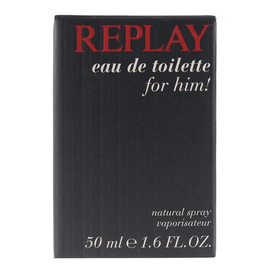 Replay For Him Eau De Toilette 50ml