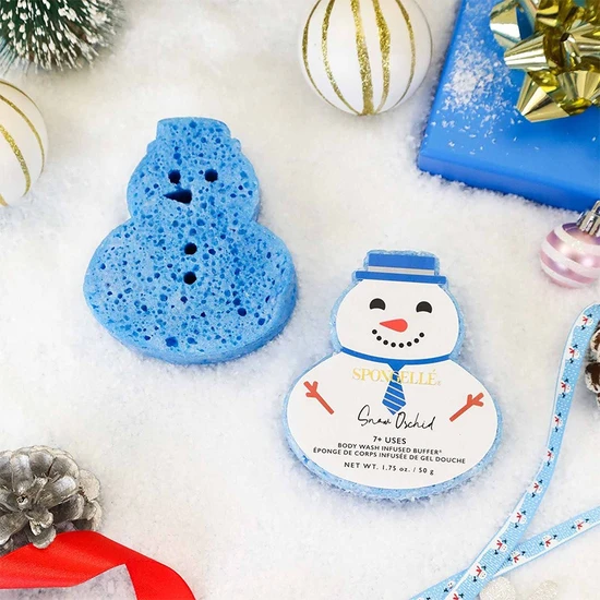 Spongelle Snow Orchid Body Wash Infused Buffer 50g