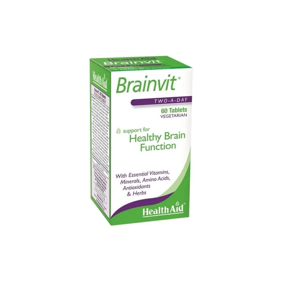 Health Aid BrainVit Tablets 60 Tablets