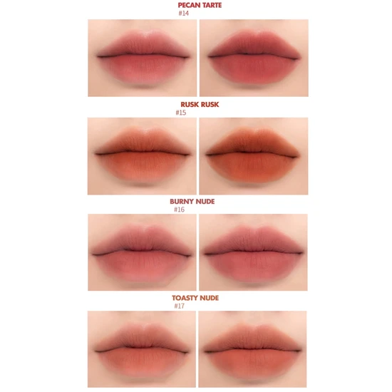 Rom&nd Zero Velvet Tint 16. BURNY NUDE