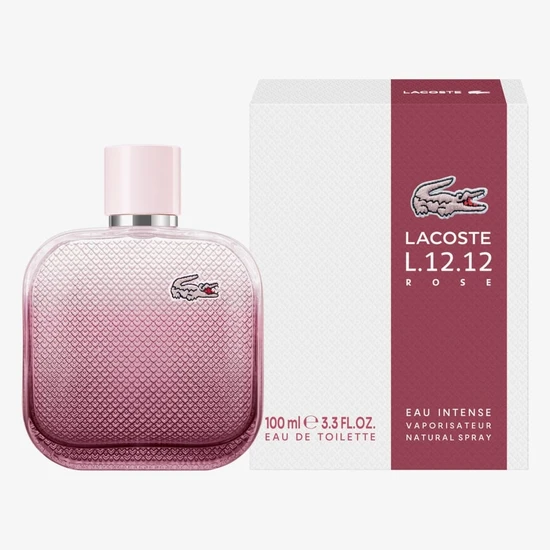 Lacoste L.12.12 Rose Eau Intense Eau De Toilette 100ml