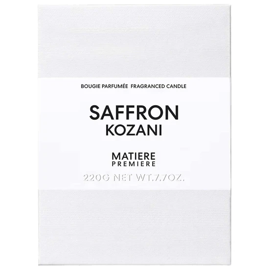 Matiere Premiere Saffron Kozani Fragranced Candle 220g