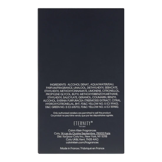 Calvin Klein Eternity For Men Aftershave Splash 100ml