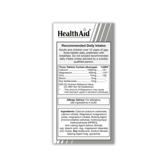 Health Aid Calmagzinc Tablets 90 Tablets