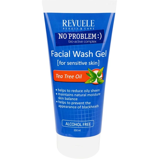 Revuele No Problem Tea Tree Oil Facial Wash Gel 200ml