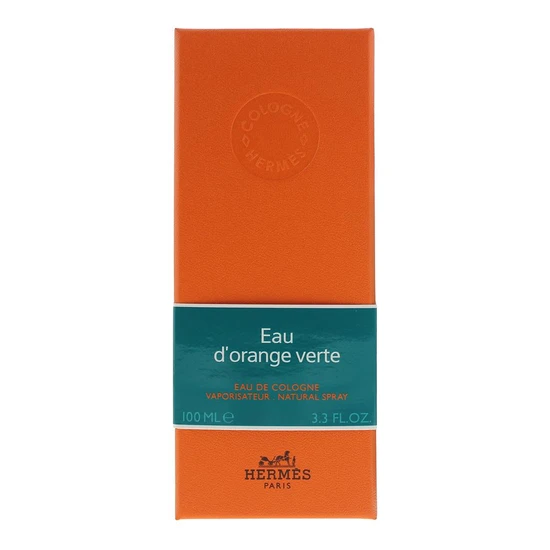 Hermès Eau D'Orange Verte Eau De Cologne 100ml