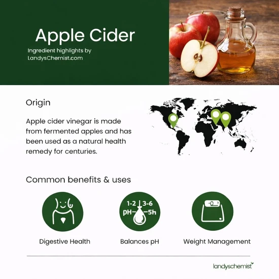 NOW Foods Apple Cider Vinegar 450mg Capsules 180 Capsules