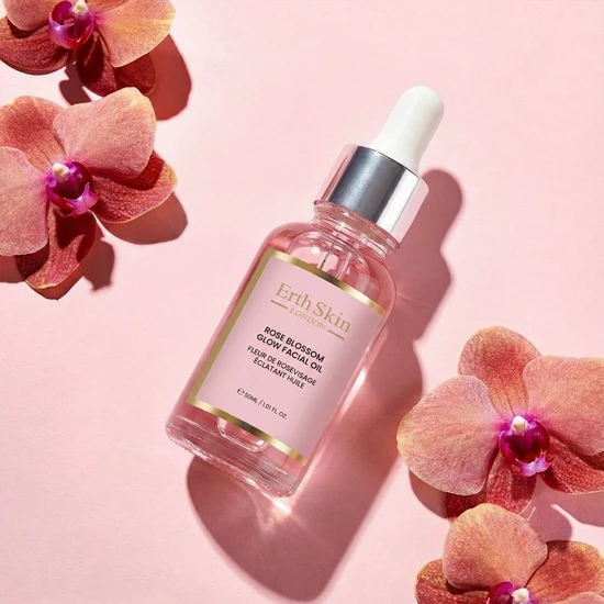 Erth Skin London Rose Blossom Glow Facial Oil 30ml