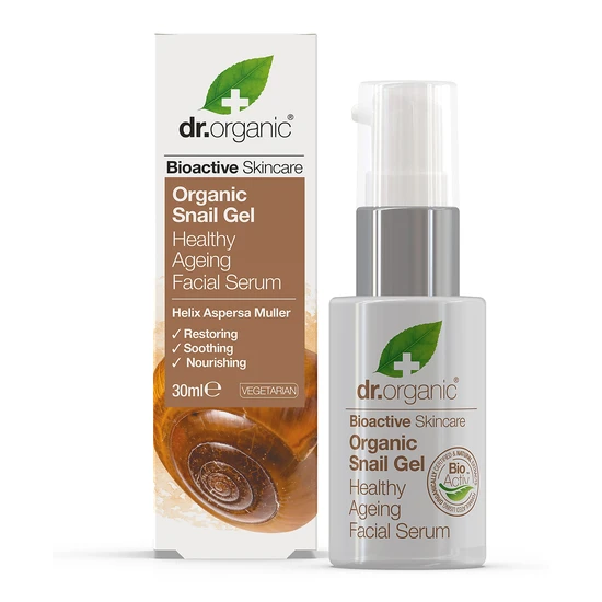 Dr. Organic Bioactive Skin Care Organic Snail Gel Healthy Ageing Facial Serum 30ml