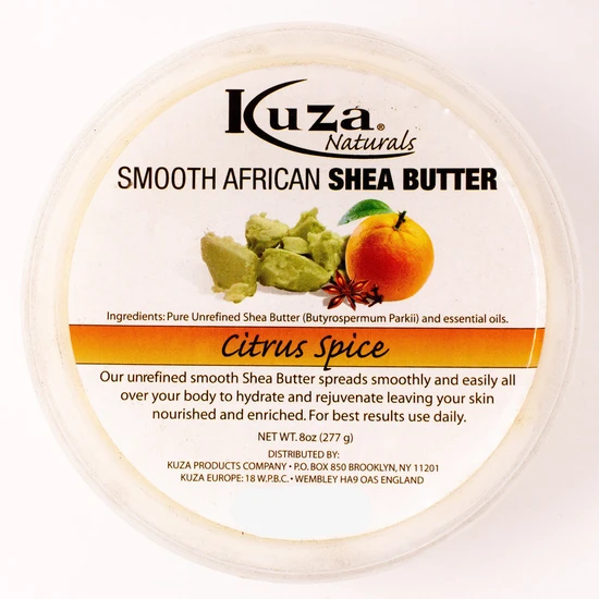 Kuza Smooth African Shea Butter Citrus Spice 277 g