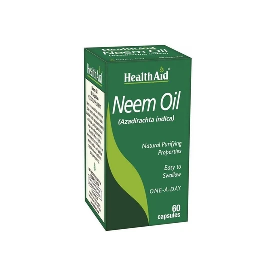 Health Aid Neem Oil Capsules 60 Capsules