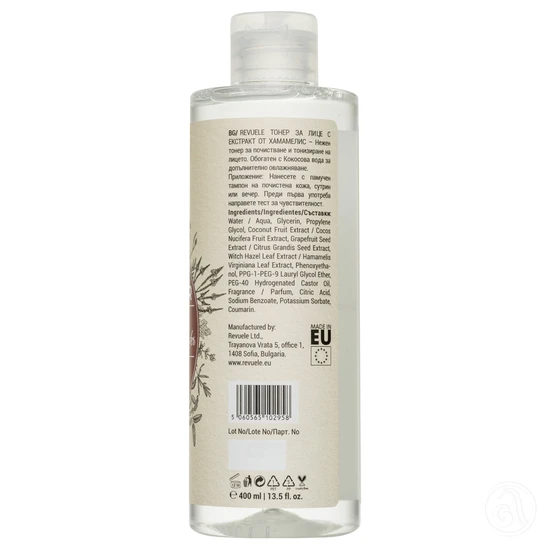 Revuele Hydrating Coconut Water Face Toner 400ml