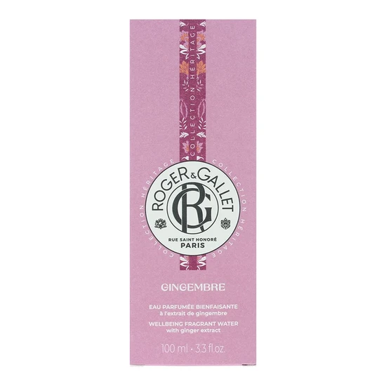 Roger & Gallet Gingembre Wellbeing Fragrant Water 100ml