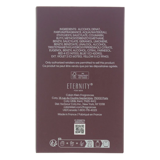 Calvin Klein Eternity For Men Amber Essence Parfum Intense 100ml