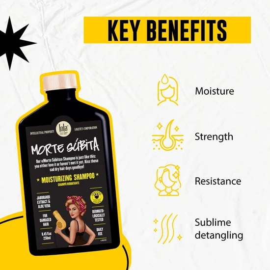 Lola Morte Subita Sudden Death Moisturising Shampoo 250ml