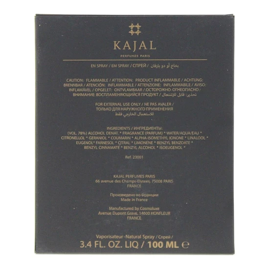 Kajal Yasmina Eau De Parfum 100ml