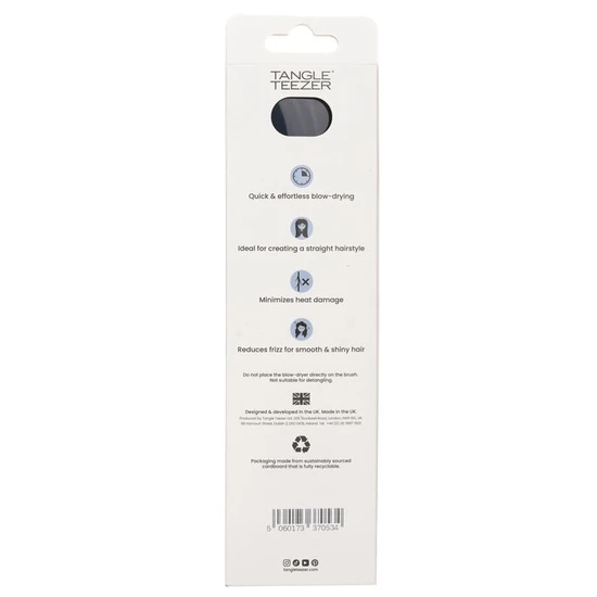 Tangle Teezer The Smoothing Tool Half Size (Blue/Cream)