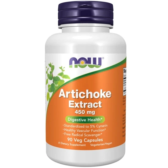 NOW Foods Artichoke Extract 450mg Capsules 90 Capsules