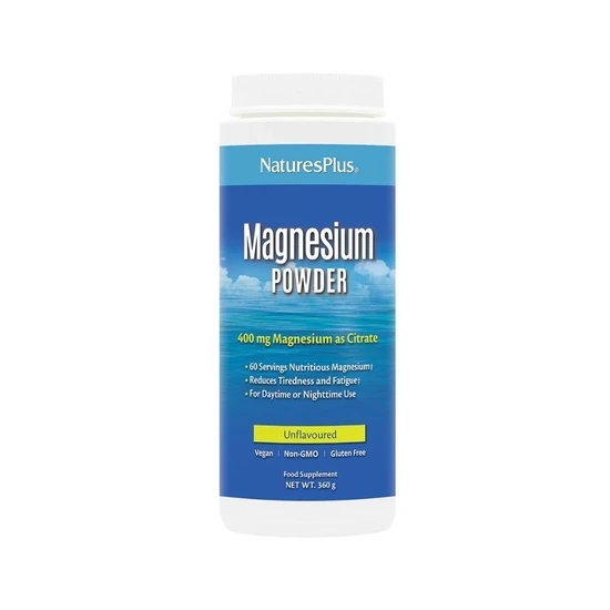 Nature's Plus Unflavoured Magnesium Powder 360g
