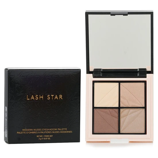 Lash Star Beauty Modern Nudes Quad Eyeshadow Palette 1 Flesh Tones