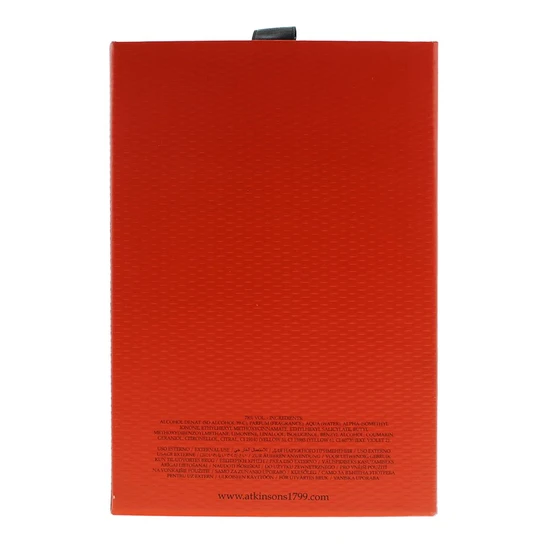 Atkinsons 24 Old Bond Street Eau De Cologne 100ml