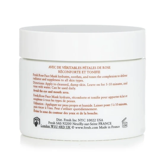 Fresh Rose Face Mask 100ml