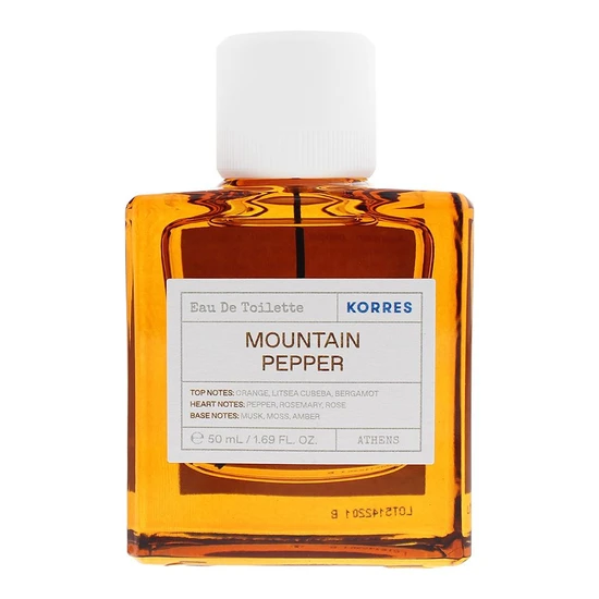 Korres Mountain Pepper Eau De Toilette 50ml