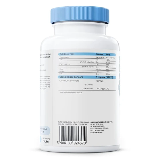Osavi Chromium 200mcg Capsules 90 Capsules