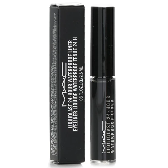 MAC Liquidlast 24 Hour Waterproof Liner Point Black