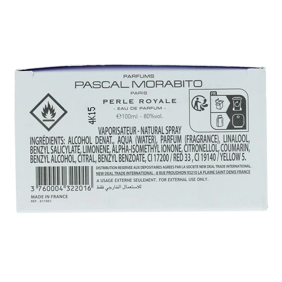 Pascal Morabito Perle Royale Eau De Parfum 100ml