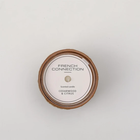 French Connection Bamboo Collection Cedarwood & Citrus Candle 200g