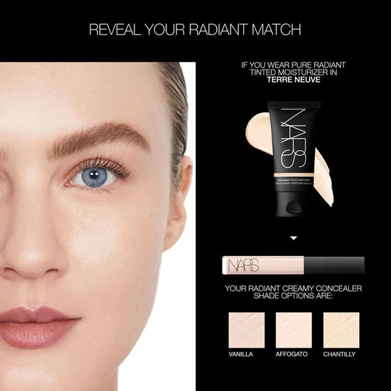NARS Cosmetics Pure Radiant Tinted Moisturiser SPF 30 Terre Neuve - Light, Neutral