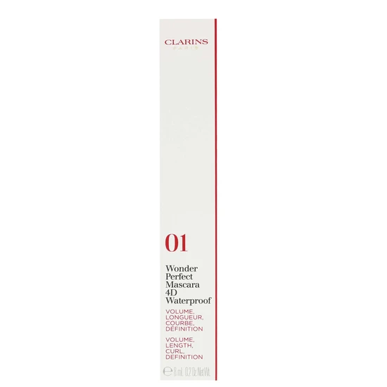 Clarins Wonder Perfect Mascara 4d Waterproof Black